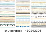 Ribbons, borders, dividers, patterns set. Hand drawn brush strokes, lines collection. Seasonal ornaments. Doodle pattern. Decorative design elements.