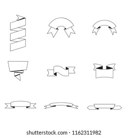 ribbons and labels