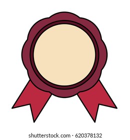 ribbons and labels illustration vector on white background
