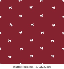 Cintas con el patrón inconsútil del diseño de la tela del fondo rojo