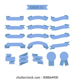 Ribbons set