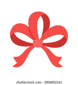 Ribbons tied together in a bow are used to decorate gift boxes given to each other in the New Year.