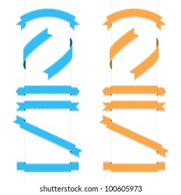 Ribbons vector