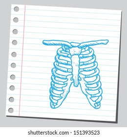 Ribcage sketch