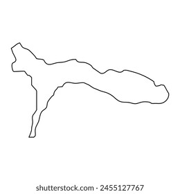 Ribeira Brava municipality map, administrative division of Cape Verde. Vector illustration.