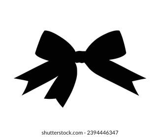 Ribon Silhouette. Ilustración vectorial de Ribon.