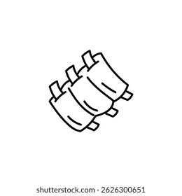 Ribs Icon - Pork Ribs Icon