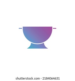 rice bowl vector for website symbol icon presentation