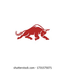 Rice bull logo and illustration