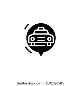Rice cooker black icon concept. Rice cooker flat  vector symbol, sign, illustration.