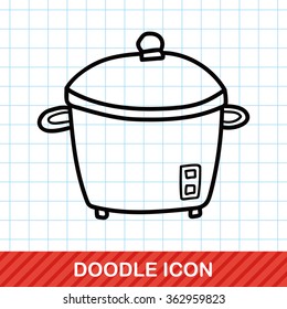 rice cooker doodle