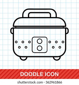 rice cooker doodle