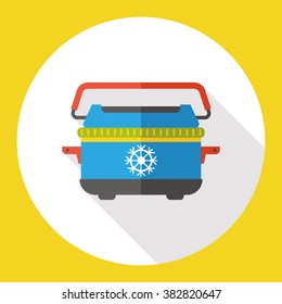 rice cooker flat icon