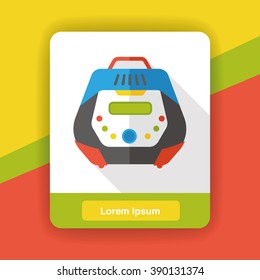rice cooker flat icon