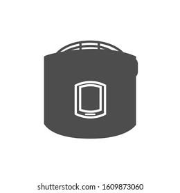 Rice Cooker glyph style icon vector