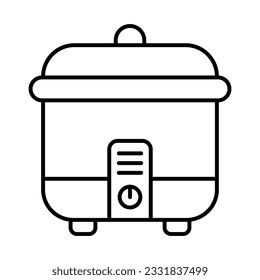 Rice Cooker Icon Design For Personal And Commercial Use