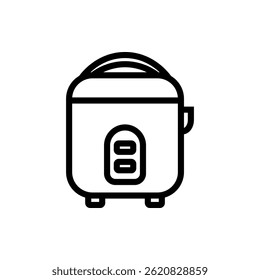 Reiskocher Symbol flacher Stil einzeln. Vektorgrafik
