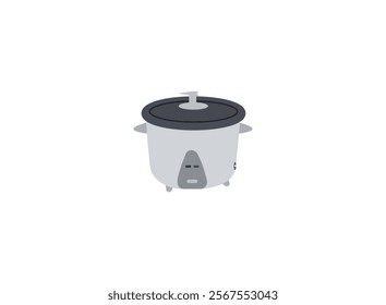 Rice cooker icon for illustration. Flat Design Home Appliance Icon. 