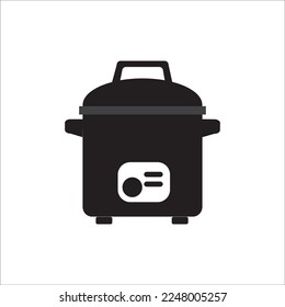 diseño vectorial de icono de cocina de arroz