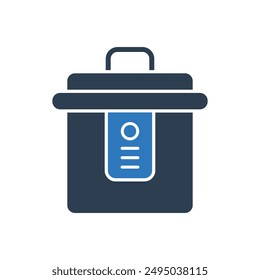 Rice Cooker Icon Sign Symbol