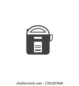 Rice Cooker icon template vector illustration design