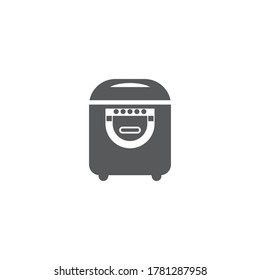 Icono de Rice Cooker plantilla de ilustración de vector diseño