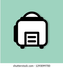 Rice Cooker icon vector