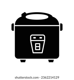 Rice cooker icon vector sign and symbol