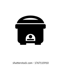 rice cooker icon vector symbol template