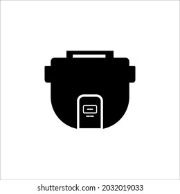 Rice cooker icon vector symbol illustration 