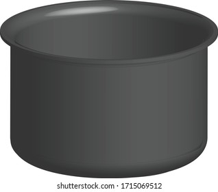 ilustración vectorial aislada de la olla de arroz