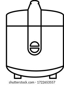 rice cooker in the kitchen
