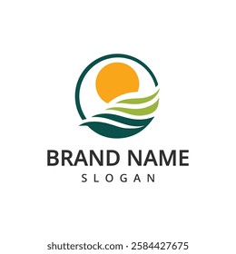 Rice Ears Icons, Cereal Spikes of Paddy or Jasmine, Vector Organic Product Labels. Rice Grain Food Signs of Premium Quality for Asian Cuisine or Flour.
