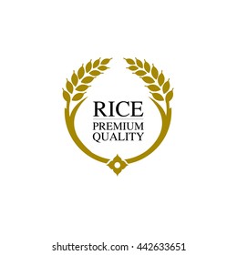 Rice elegant master  logo