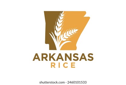 Rice emblems labels badges collection ,paddy rice logo vector design. Wheat agriculture logo symbol design template.	