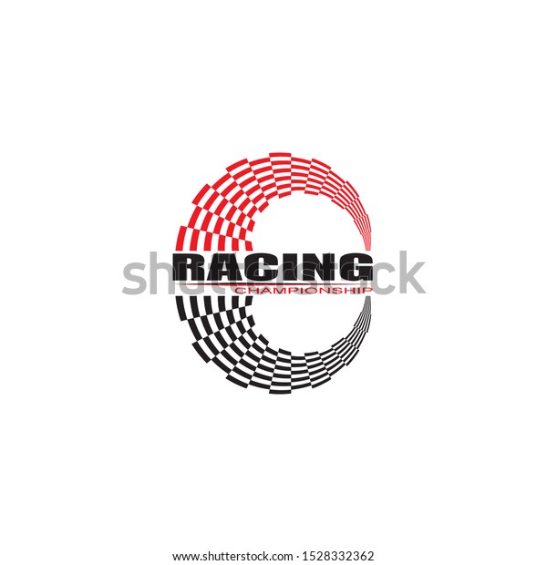rice flag vector icon symbol,simple\
design checkered flag logo\
template-vector