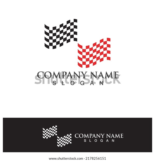 rice flag vector icon symbol,simple
design checkered flag logo
template-vector