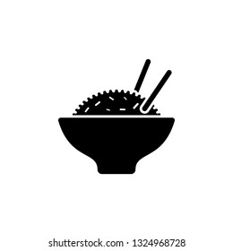 rice, food, gastronomy icon. Element of bakery and desert isolated icon. Premium quality graphic design icon. Signs and symbols collection icon for websites, web design