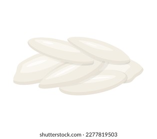 rice grains icon - vector illustration