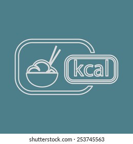 Rice icon. 