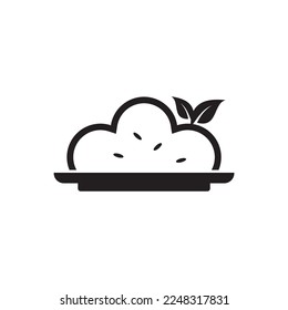 rice icon , food icon vector