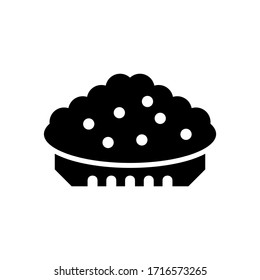 rice icon or logo isolated sign symbol vector illustration - high quality black style vector icons
