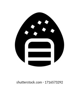 rice icon or logo isolated sign symbol vector illustration - high quality black style vector icons
