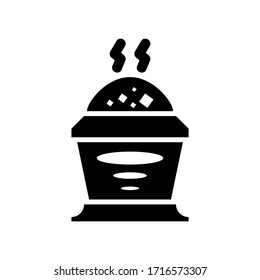rice icon or logo isolated sign symbol vector illustration - high quality black style vector icons
