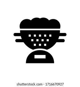 rice icon or logo isolated sign symbol vector illustration - high quality black style vector icons
