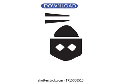 rice icon or logo isolated sign symbol vector illustration - high quality black style vector icons.