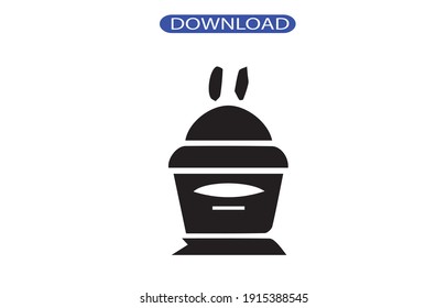 rice icon or logo isolated sign symbol vector illustration - high quality black style vector icons.
