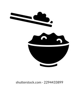 Rice icon. sign for mobile concept and web design. vector illustration