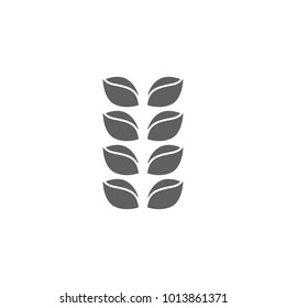 Rice icon in trendy flat style isolated on white background. Symbol for your web site design, logo, app, UI. Vector illustration, EPS