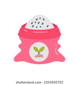 Icono de arroz en vector. Ilustración